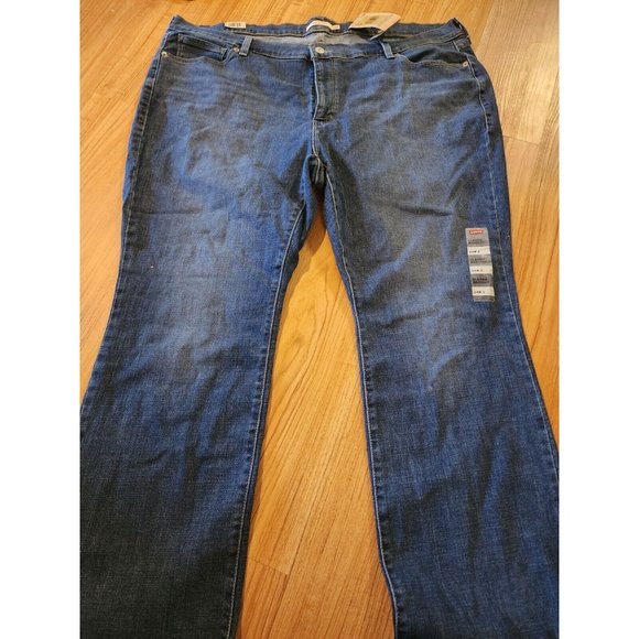 Levi's Classic Bootcut Jeans Pants Mid Rise Size 24W Womens Blue - Picture 4 of 5